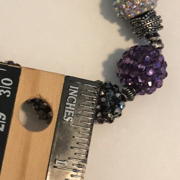 23” Rhinestone bead necklace - Picture 9 of 9